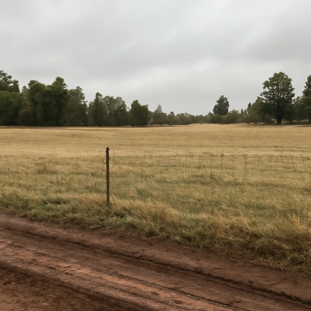 Rural acreage with open grassland and conifer forest in Coconino County, Arizona