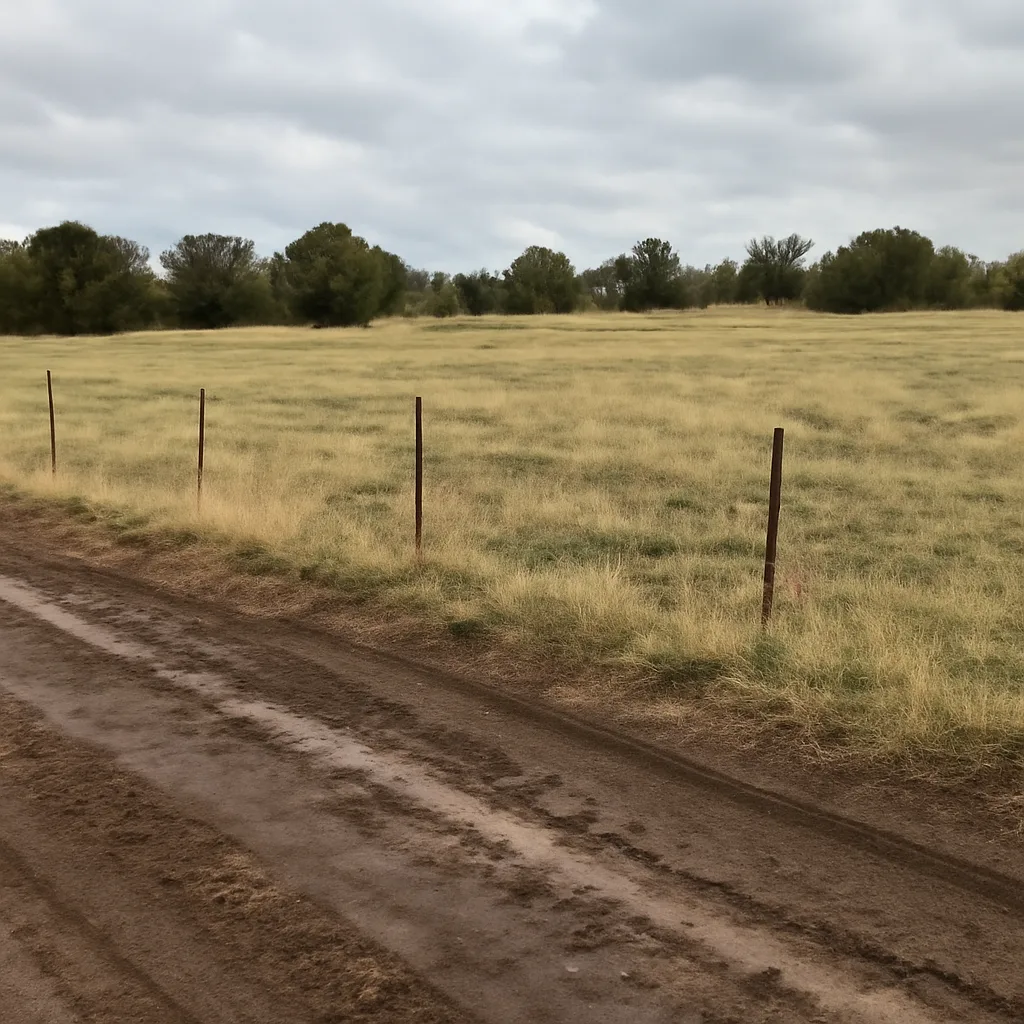 Rural acreage with open grassland and conifer forest in Kingman, Arizona
