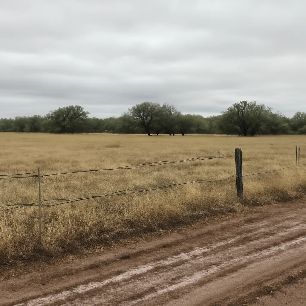 Rural acreage with open grassland and conifer forest in Tucson, Arizona