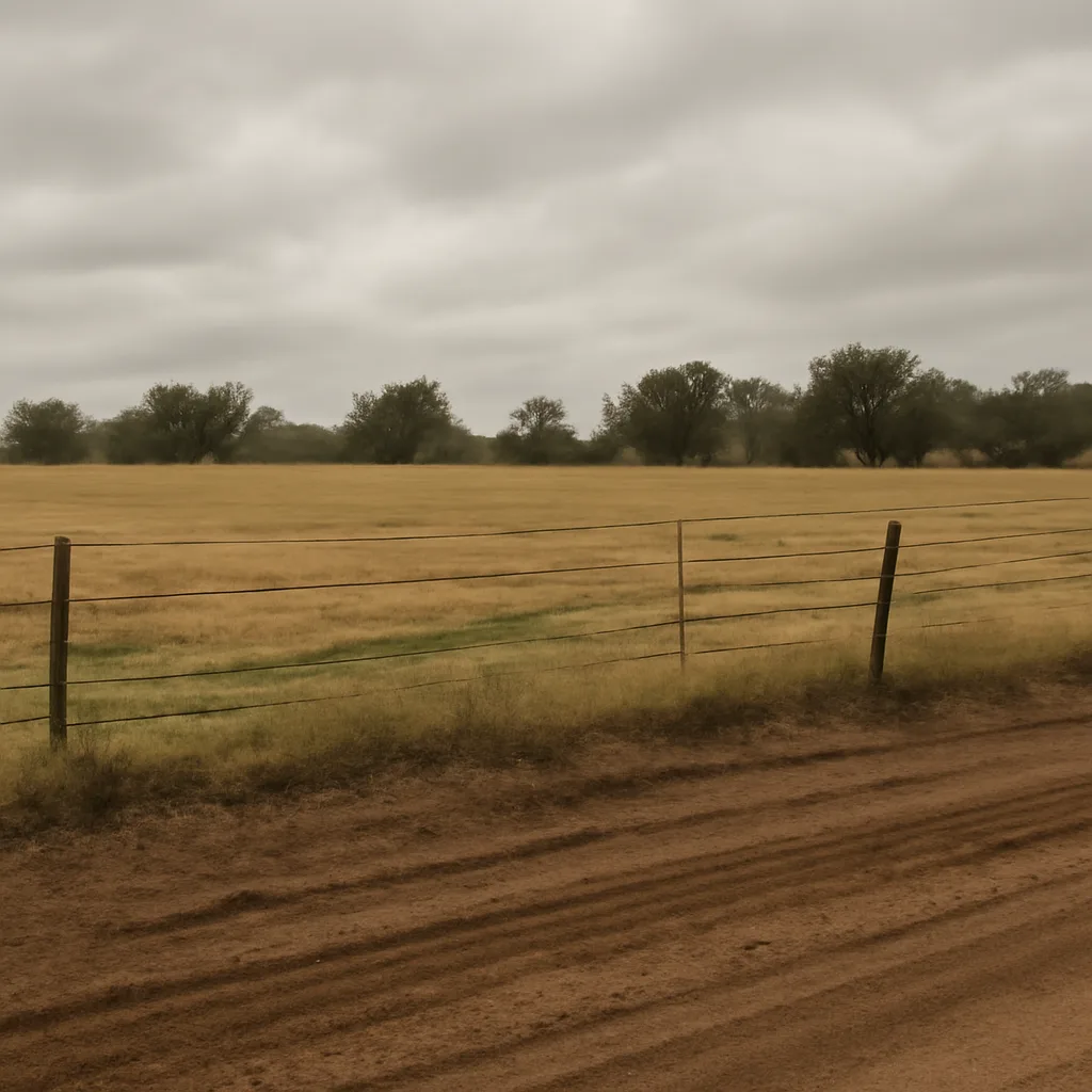 Rural acreage with open grassland and conifer forest in Yuma County, Arizona