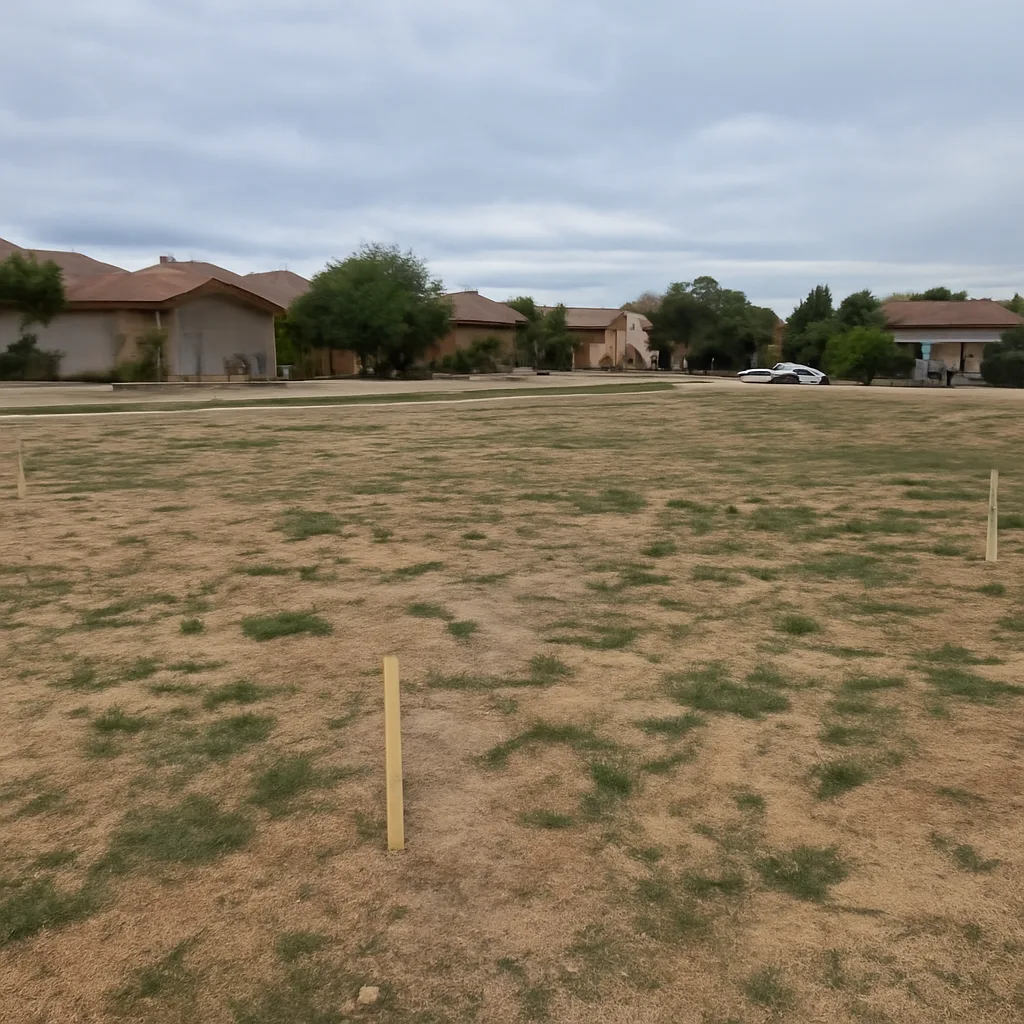 Cleared vacant residential lot for sale in Pima County, Arizona