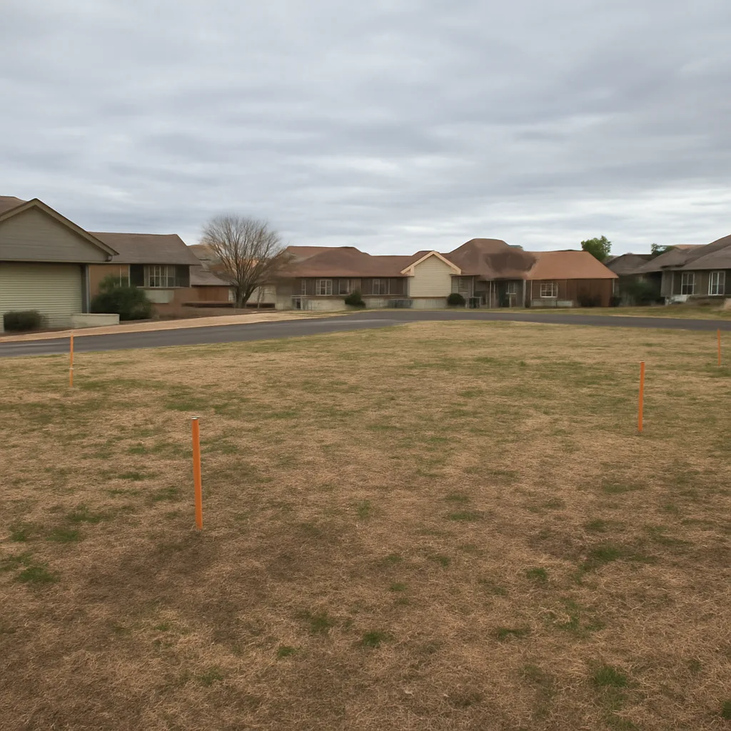 Cleared vacant residential lot for sale in Sierra Vista, Arizona