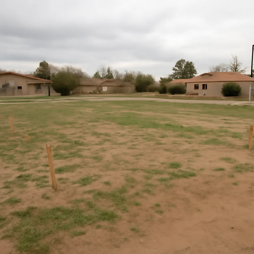 Cleared vacant residential lot for sale in Tucson, Arizona